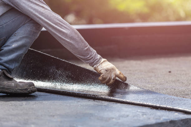 Professional Interior Drainage System technician working in Springville, IN